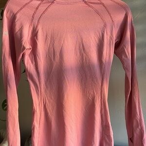 Lululemon Pink Long Sleeve Top